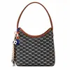 Bolso de Mujer 2025 Otoño Nuevo Patrón Geométrico Bolso de Hombro Moda para Viajar Bolso de Hombro Único Bolso con Cremallera de PU Personalizado