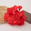 Flor Simulada Borde Quemado Hortensia DIY Materiales Hechos a Mano Accesorios para el Cabello Accesorios Boda Decoración de Boda Hortensia Decoración del Hogar