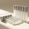 Frasco de Vidro com Esfera Rolante para Óleo Essencial, Frasco Rolante com Líquido para Crescimento Capilar, Frasco Refil de Perfume, Frasco para Terapia de Massagem, Frasco Refil de Óleo Essencial de 10ml