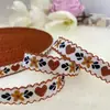 1.5-1.9cm oreja de madera caricatura amor moda hecho a mano DIY cinta de lazo accesorios para el cabello tocado