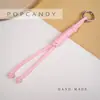 Chaveiro de Corda para Pingente de Bolsa Miu Pingente Personalizado Acessórios Caseiros Acessórios de Pingente para Bolsa de DIY Corda Trançada