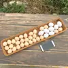 Cesta rectangular de mimbre para cubiertos y tenedores cesta de ratán para frutas cesta larga de almacenamiento cesta para aperitivos de mesa cesta de frutas cesta de verduras
