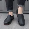 Zapatos Planos de Plástico para Hombre, Cortos, sin Cordones, Impermeables, Duraderos y de Secado Rápido, Adecuados para Trabajos en Cocina, Días Lluviosos y Pesca