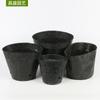 Múltiples Tamaños de Macetas Negras para Guardería para Plantación de Plántulas de Jardín, de Pie, Duraderas, Macetas Negras Resistentes