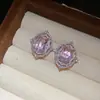 Pendientes de mariposa con diamantes y gota de agua, estilo coreano y japonés, dulces y geniales, pendientes de moda de alta gama de nicho al por mayor
