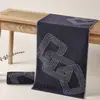 Toalhas Masculinas de Cor Escura, Algodão Macio Colorido, Sem Fiapos, Tingidas no Fio, Absorventes, Jacquard, Toalhas de Rosto para Casa, Atacado, Embaladas Individualmente