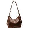 Mochila de Mujer Retro de Primavera de Gran Capacidad 2025 Nueva Bolsa para Viajeros Bolsa de Hombro Mensajero Tote Multiusos