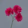Venda Direta de Fábrica Crisântemo Artificial de Casamento Material de Flor Artificial Flor de Seda Decoração de Janela Teto de Salão de Casamento Arranjo de Flores para Guia de Estrada