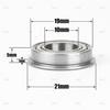 Rodamiento de Brida F6800Zz para Rodillo de Banda Transportadora de Pared Delgada Ningbo Yuansheng 10*19*5