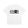 Camiseta casual unisex de manga corta con estampado digital de alta gama transfronteriza Maison Margiela
