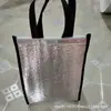 L* Bolsa Térmica para Levar Pode Ser Personalizada com Folha de Alumínio Espessada Tecido Não Tecido Bolsa Tote Refrigerada para Bolo Saco de Embalagem para Churrasco Pode Ser Personalizado