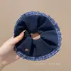 Scrunchies Súper Elegantes para Mujer 2025 Nuevo Otoño e Invierno Estilo Perezoso de Lujo Versión Coreana Scrunchies Ligas para el Cabello