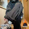 Ropa de Trabajo Funcional de Calle Americana para Hombre Negro Versátil Elegante Moderno Exterior Impermeable Senderismo Pantalones de Pierna Ancha