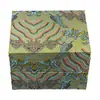 Caja de Sello de Tinta Dorada Nube Doble Sello de Gama Alta, Joyero, Caja de Regalo, Caja de Empaque de Porcelana, Caja de Regalo, Caja de Almacenamiento