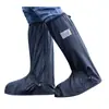 Cobre-sapatos de Chuva para Homens e Mulheres, Impermeável, Antiderrapante, Espessado, Resistente ao Desgaste, Coberturas de Pés para Proteção contra Chuva em Dias Chuvosos, Cano Alto, Cobre-botas de Chuva para Ciclismo