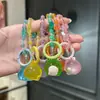 Pingente Chaveiro Sapo Coroa Fofo Pendente para Carro Decoração Pingente de Bolsa Coração de Menina para Presente de Namorada