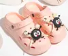 Novos Tamancos Bomei para Mulheres, Sandálias Fechadas Cartoon da Moda para o Verão, Calçados para Uso Externo, Chinelos de Praia Femininos