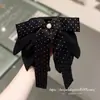 Novedad Primavera/Verano 2026 Pinza para Cola de Caballo con Lazo y Pedrería para Mujer, Colección Elegante y Juvenil para Peinados