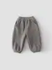 Pantalones de forro polar para bebé, adecuados para usar en otoño e invierno, pantalones casuales de forro polar de doble cara para niños, pantalones cálidos para bebé, pantalones largos de invierno para niñas, disponibles para envío directo