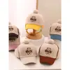 Gorra infantil protección orejas otoño e invierno niños y niñas gorra con visera felpa gruesa linda súper linda gorra de béisbol para bebé cálida