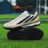 Zapatos de fútbol cross country para niños, niñas, adultos, adolescentes, estudiantes de primaria y secundaria, zapatos de entrenamiento, tachones largos, tachones cortos, zapatos deportivos de competición