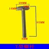 Máquina de Gravação Plástico Nylon 85mm Placa de Pressão em Forma de Arco Grampo Mesa de Imprensa Fixador Clipe de Fixação Haste Rosqueada em Forma de T