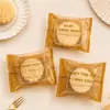 Bolsa de embalaje para pastel de luna de mediados de otoño, 50 g, 75 g y 10 g, bolsa sellada a máquina, bolsa de plástico, papel de aluminio compuesto sin soporte