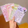 Parche de Uñas Impermeable para Niños Sanrio Kuromi con Relieve 5D Hello Kitty Pegatina Luminosa para Niña Personalización