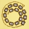 Venta Caliente Transfronteriza Cadena de Cintura para Mujer Coche Vintage Tallado Decorativo Strass Grande Cinturón Delgado Para Mujer Combinación con Todo Falda Cadena de Metal