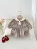 Vestido de Otoño para Niñas 2026 Nuevo Estilo Ropa para Bebés Estilo Coreano Moderno Para Bebés Niñas Pequeñas Estilo Escolar Vestido de Princesa