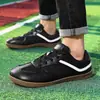Sapatos de treino de couro acolchoados tamanho grande 48 para exportação de outono e inverno, sapatos esportivos, sapatos para competição de team building ao ar livre, sapatos casuais para pés largos