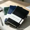 Caderno de bolso A5 caderno macaron A6 toque de pele caderno de alto valor pautado pontilhado logo personalizado