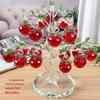Árvore de maçã de cristal árvore da paz decoração criativa para sala de estar presente varanda armário de TV armário de vinho decorações para casa