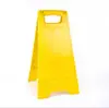 Señal de Advertencia de Seguridad Plegable Wanchi Material de PP Señal de Precaución Piso Resbaladizo Señal de Advertencia para Propiedad de Hotel