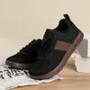 Zapatos de Punto Amplio Transfronterizos para Senderismo, Deportes, Uso Casual, Antideslizantes, Ligeros, Cómodos, para Fitness y Conducir para Mujer
