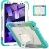 Adequado para iPad Air4 com Suporte para Caneta, Capa Protetora de Tablet Totalmente Integrada Anti-Queda, Capa com Pulseira Rotativa para Apple Pro11