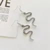 Joyería de Moda Transfronteriza Europea y Americana Collar con Elemento en Forma de Serpiente Moda Personalizada Retro Colgante de Serpiente Cadena para Suéter Estilo Corto para Mujer