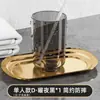 Vaso para enjuague bucal vaso para cepillo de dientes doméstico vaso para cepillo de dientes de pareja transparente simple soporte para pasta de dientes niños estudiantes bueno para usar duradero