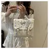 Maletín de Moda Tendencia para Mujer 2025 Verano Nuevo Bloqueo de Color Mochila de Gama Alta Bolso de Nicho Simple Casual para Mujer