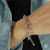 Collar y Pendientes con Hebilla de Herradura de Acero de Titanio Pendientes de Cadena en Forma de U de Acero Inoxidable de Moda Conjunto de Pulsera y Collar para Hombres y Mujeres Parejas