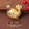 2026 Colgante Decorativo de Carácter de la Fortuna de Año Nuevo Pez Koi Modelo Nuevo Año del Caballo Accesorios de Decoración de Puerta Pez Pequeño Electrochapado Adorno Colgante Festival de Primavera Año Nuevo