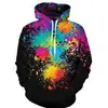 Moletom Casual com Estampa Digital 3D Novo da Amazon