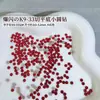 Pedras de Strass Redondas Pequenas K9 Sparkling White com 33 Facetas e Base Plana para Nail Art, Pacote Misto de Pedras de Strass Coloridas com Base Plana Decorações para Nail Art