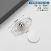 Rueda Universal sin Perforación Polea de Bola Adhesiva Base Móvil Engrosada Accesorios de Polea Pequeña Móvil para el Hogar Silencioso