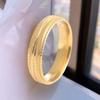 Anillo de acero de titanio caliente en vivo de celebridad en línea temperamento anillo de nicho moderno anillo de pareja joyería europea y americana