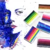 Pigmentos para Pintura Facial Infantil, Bandeja de Tintas para Quiosque de Parque de Diversões em Shopping Center, Pasta de Pintura Colorida Solúvel em Água