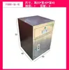 Gabinete Pequeño de Acero Inoxidable con Puerta Única y Cerradura, Cajón de Hierro, Gabinete para Aditivos Alimentarios, Archivador Pequeño de Escritorio