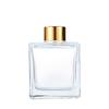 Botella de aromaterapia de vidrio sin fuego, disponible en stock, con fragancia de ratán, para decoración del hogar, simple, de vidrio transparente, para aromaterapia, vacía, al por mayor.
