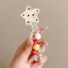 Corda de Celular Elástica Doce e Menina Elástico de Cabelo Verão Durável Artefato de Trança Headband de Trança Bolha de Amor