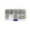 Accesorios para joyería DIY caja de herramientas manualidades 24 compartimentos gancho para pendientes tapón para el oído argolla de salto argolla de conexión pasador T accesorios para pendientes
